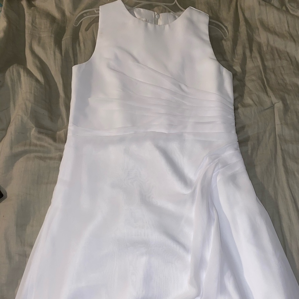 White formal dress(never worn)